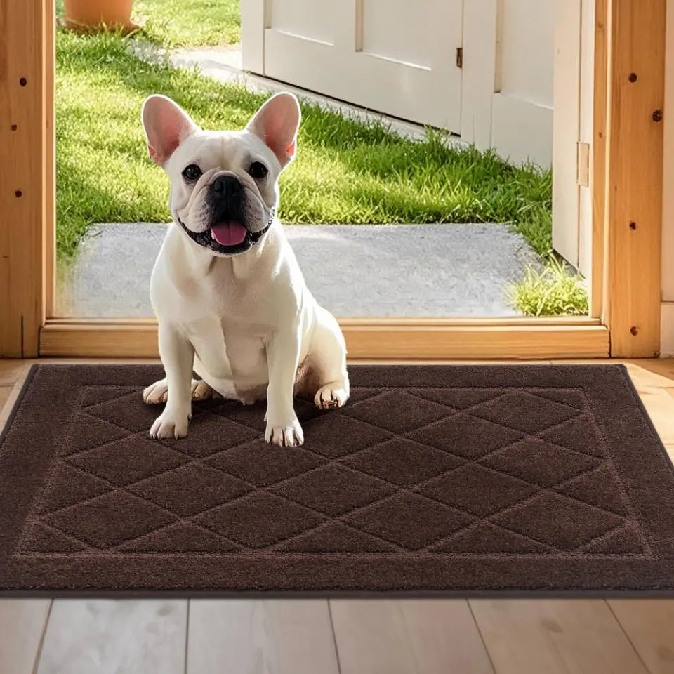 20x32 Brown Diamond Dirt Trapper Door Mats