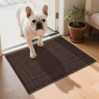 20x32 Brown Double Bordered Muddy Mat
