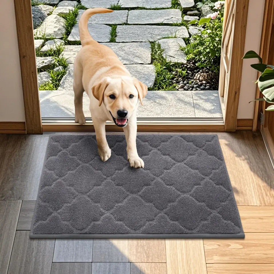 20x32 Dark Grey Trellis Dirt Trapper Door Mats