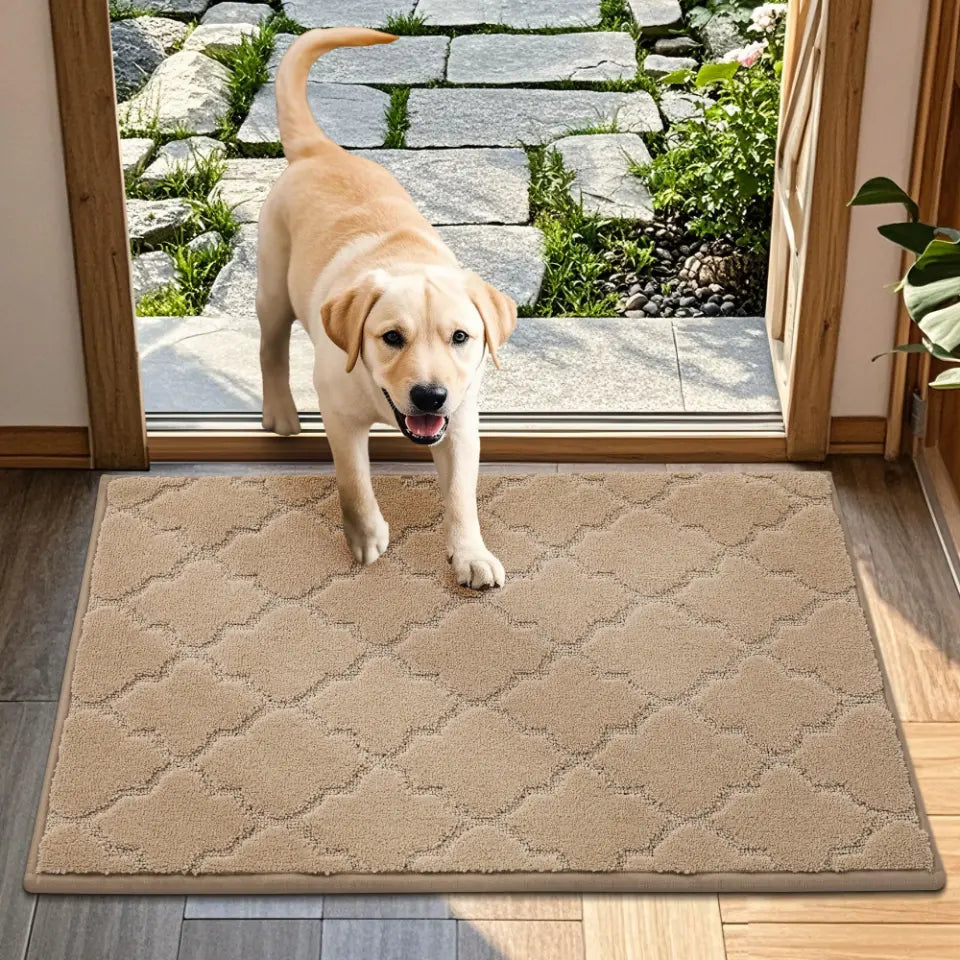 24x36 Beige Trellis Dirt Trapper Door Mats