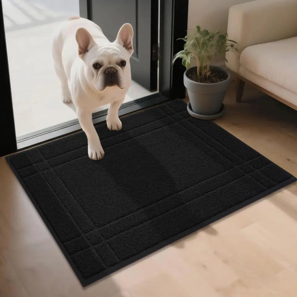 24x36 Black Double Bordered Muddy Mat