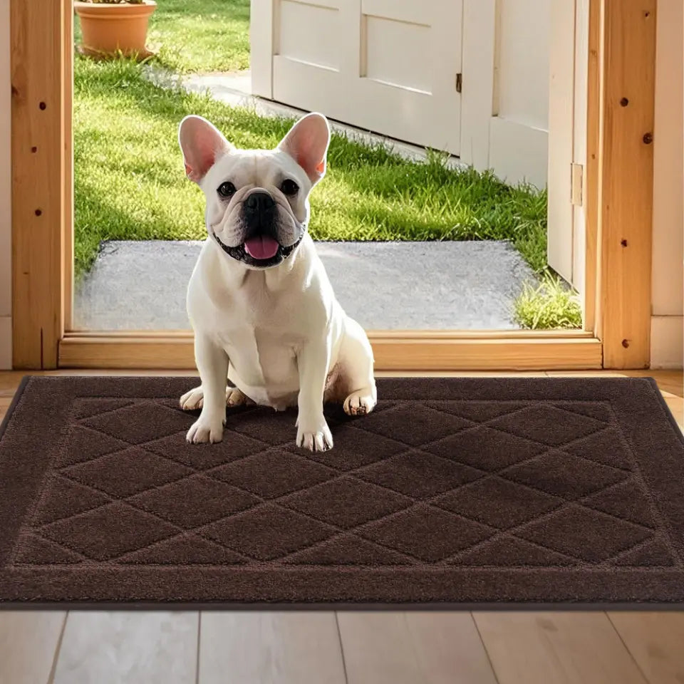 24x36 Brown Diamond Dirt Trapper Door Mats