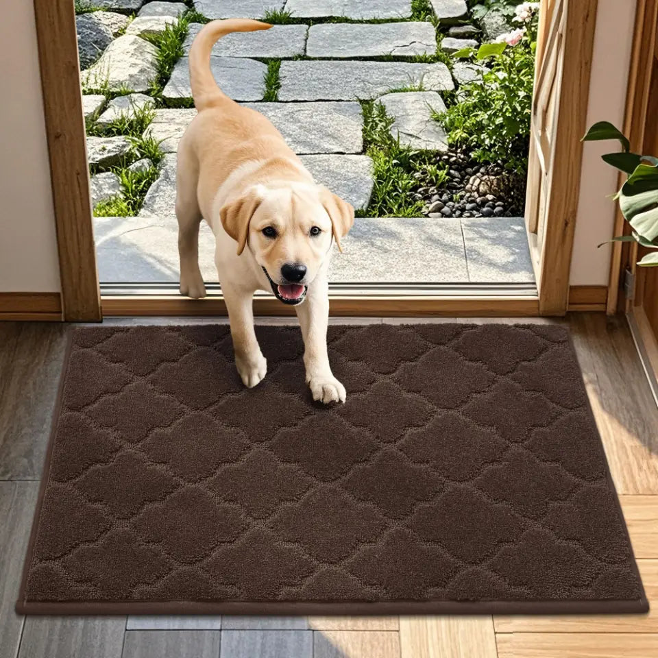 24x36 Brown Trellis Dirt Trapper Door Mats