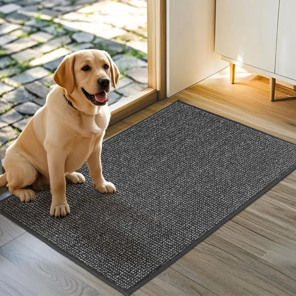 24x36 Dark Grey Plain Dirt Trapper Door Mats