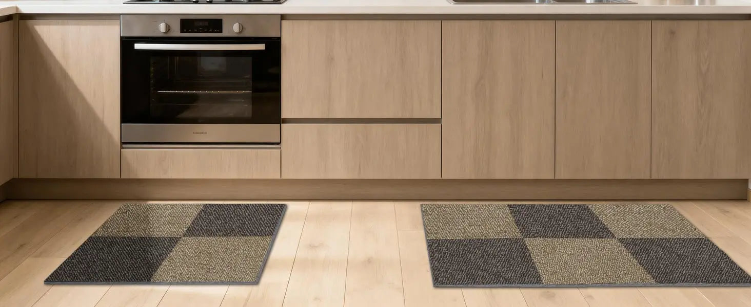 2 Set Scater Mats on Kitchen Floor
