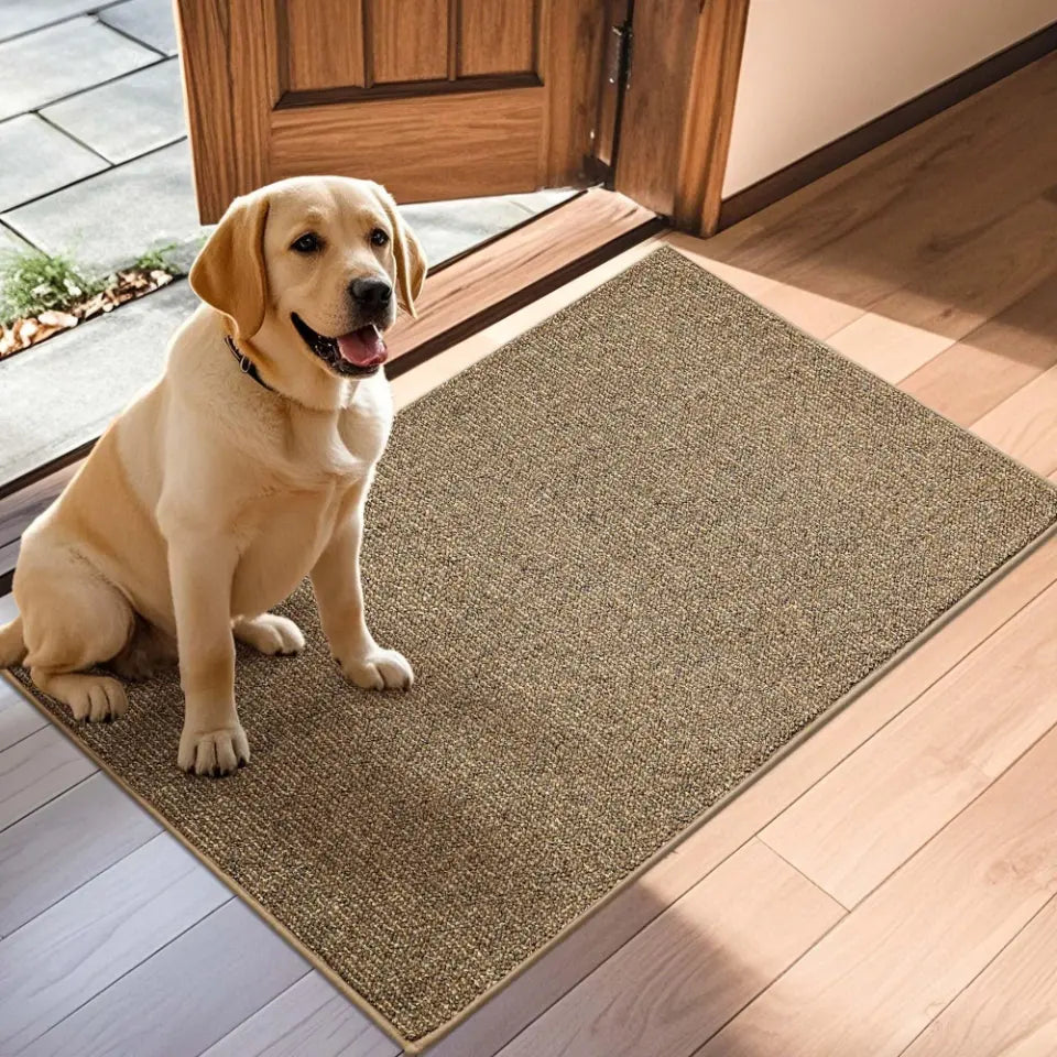 32x48 Beige Plain Dirt Trapper Door Mats