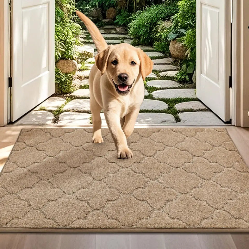 32x48 Beige Trellis Dirt Trapper Door Mats
