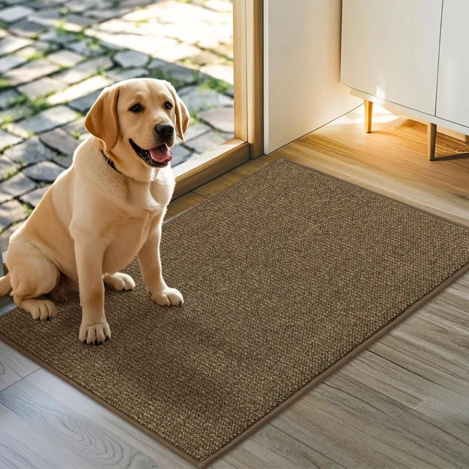 32x48 Brown Plain Dirt Trapper Door Mats