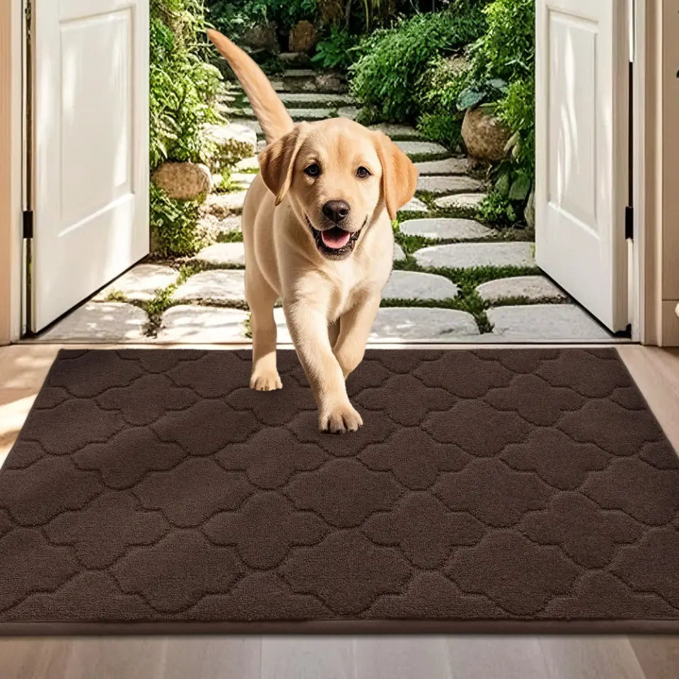 32x48 Brown Trellis Dirt Trapper Door Mats