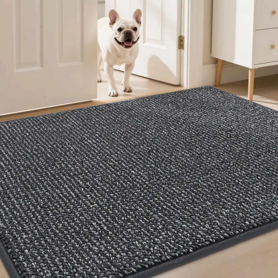 36x60 Dark Grey Plain Dirt Trapper Door Mats