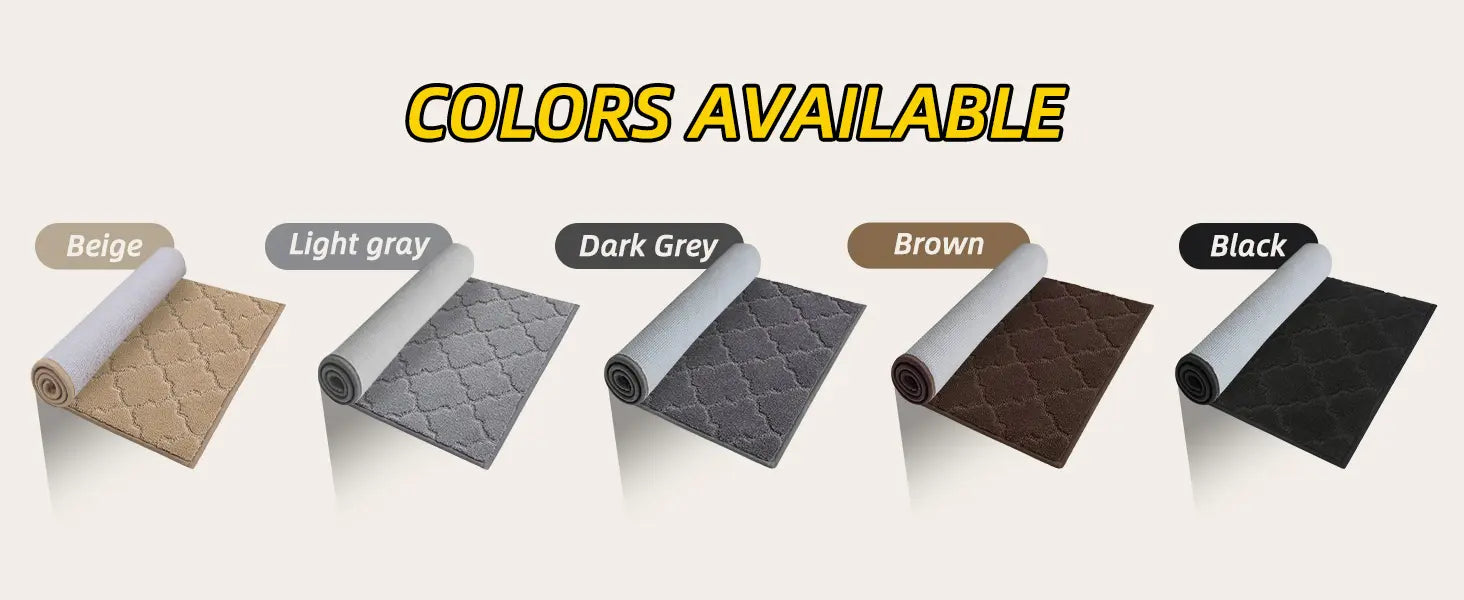 Available Colors of Trellis Dirt Trapper Door Mats