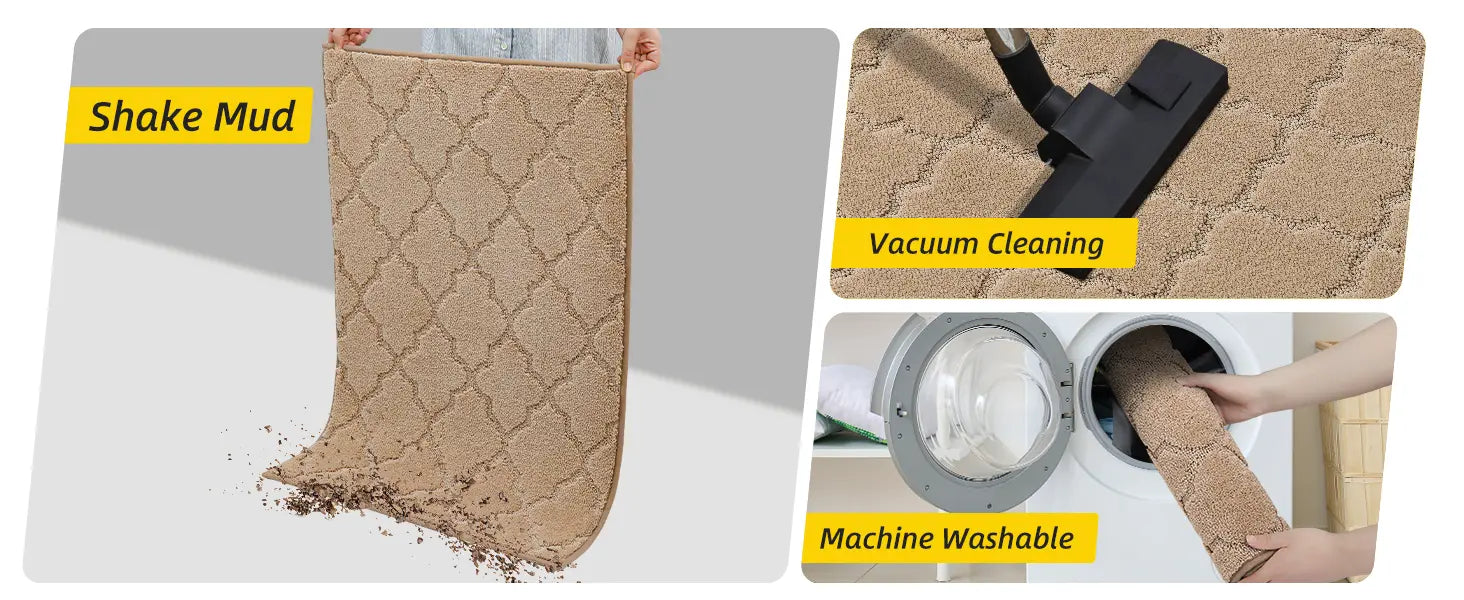Clean Tips of Trellis Dirt Trapper Door Mats