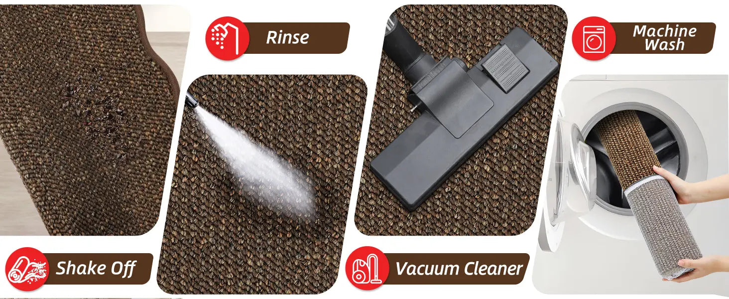 Cleaning Guide of Scalloped Edge Kitchen Rug
