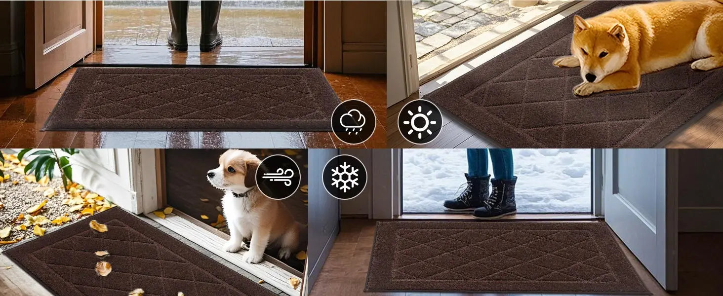 Diamond Dirt Trapper Door Mats suitable for Any Weather