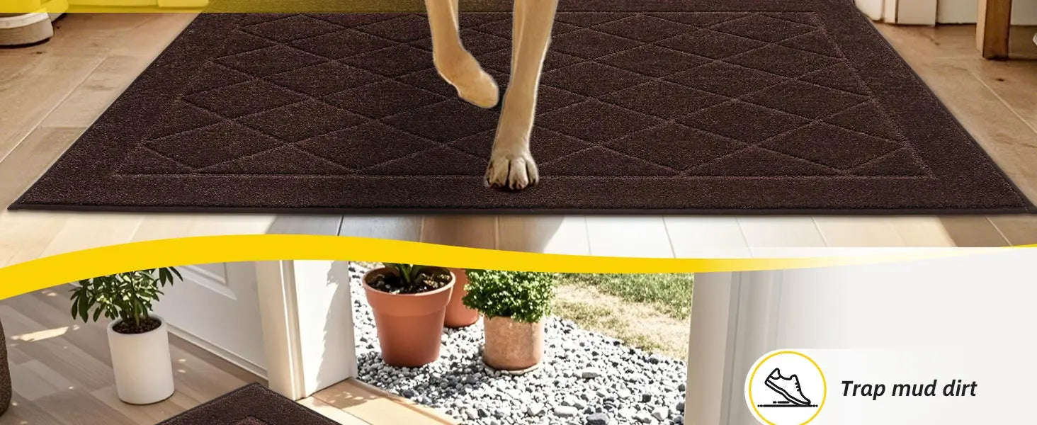 Dirt Trapper Doormat could Trap Mud Dirt