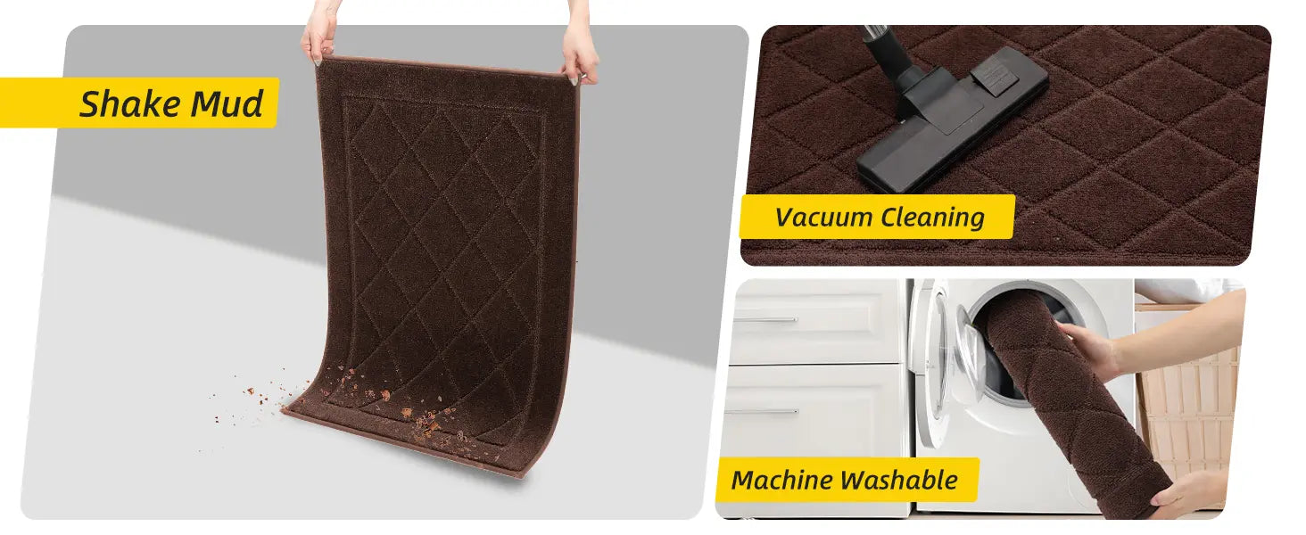 Easy Cleaning Diamond Dirt Trapper Door Mats
