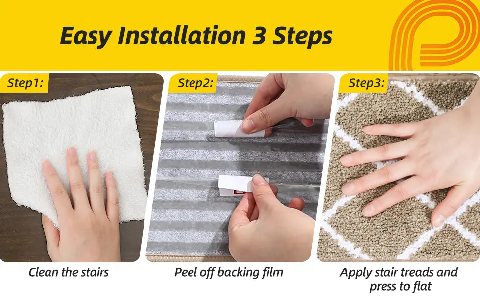 Easy Installation Toturial of Diamond Non-Slip Stair Treads