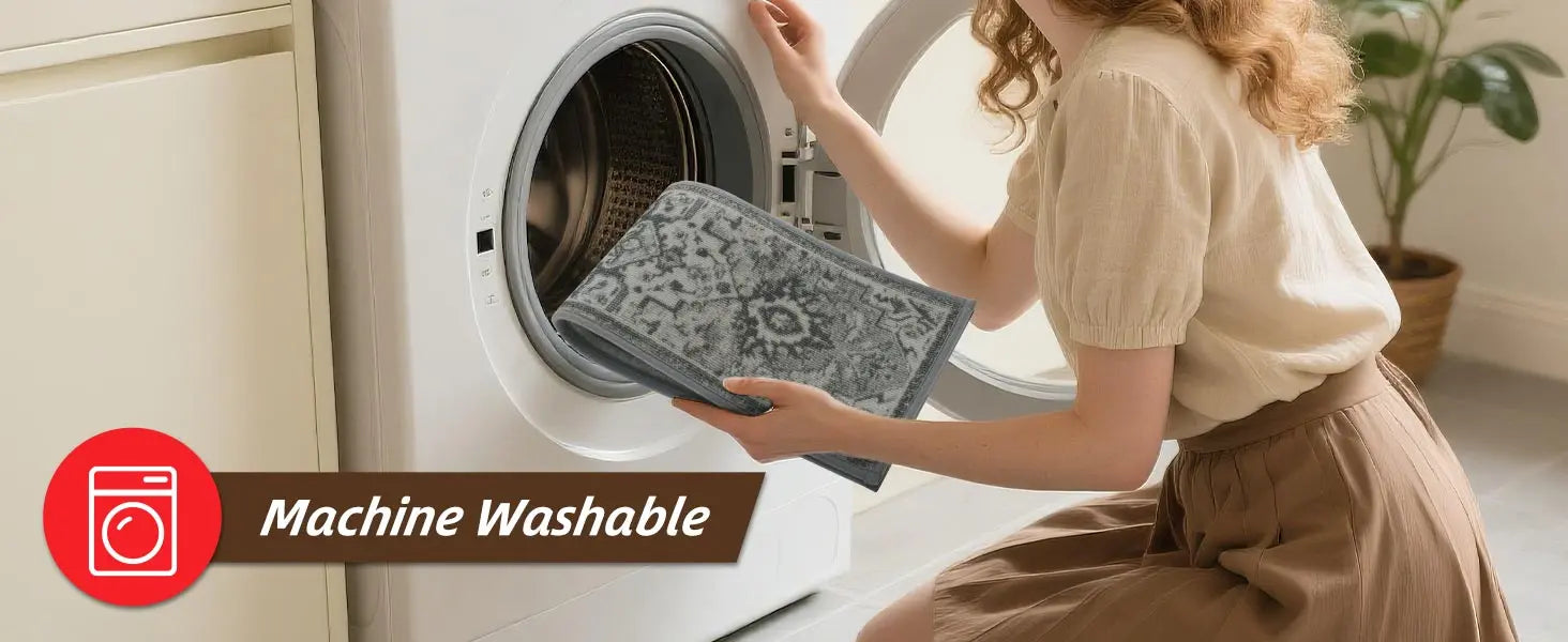 Easy to Clean Floral Stair Treads