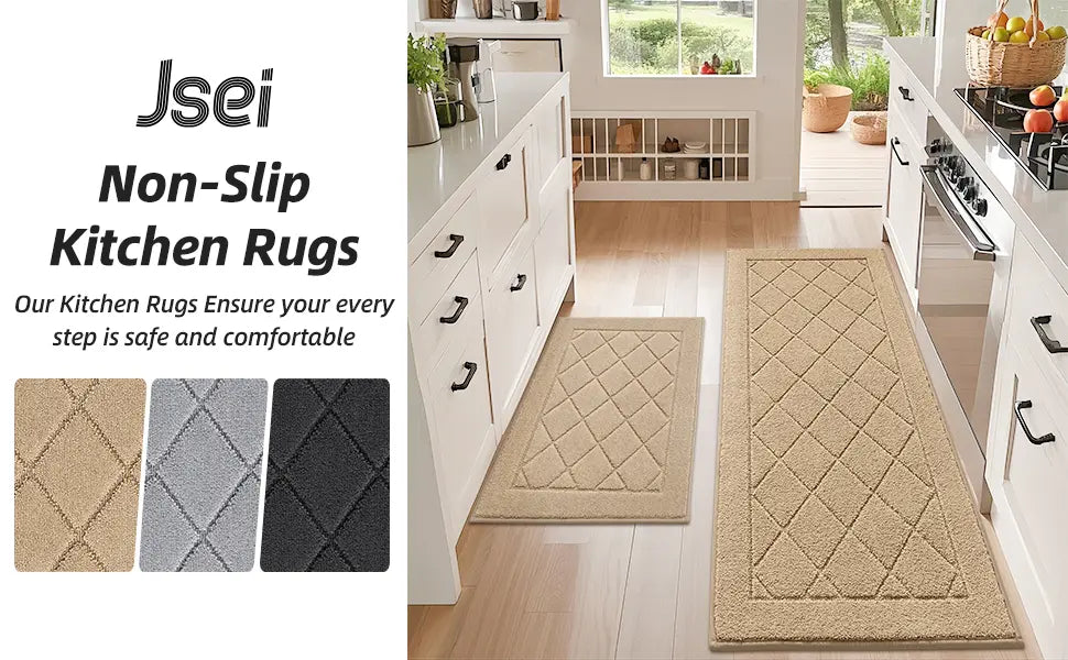 End Banner of Diamond Washable Absorbent Kitchen Mats