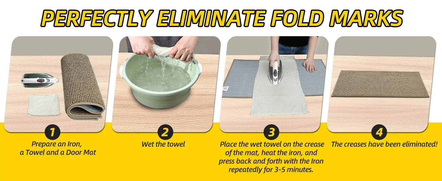 Flod Marks Tutorial of Plain Dirt Trapper Door Mats