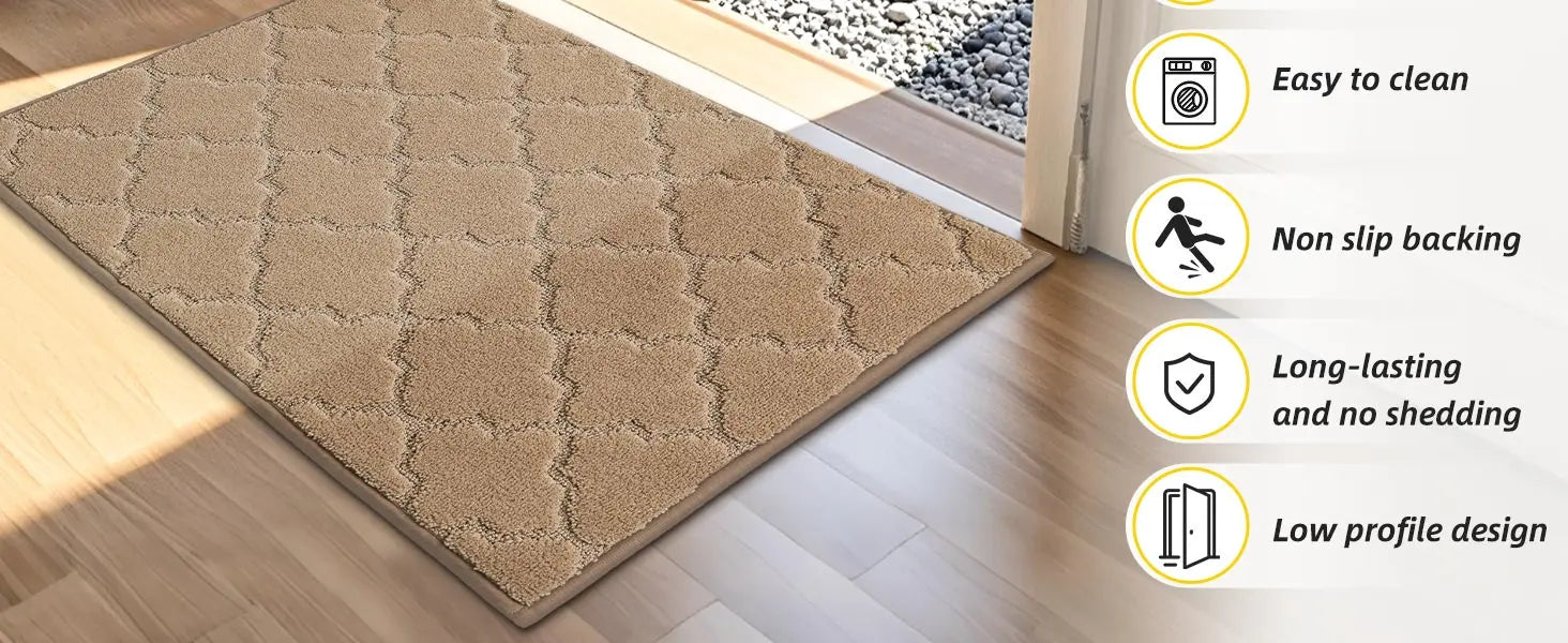 More Features of Trellis Dirt Trapper Door Mats