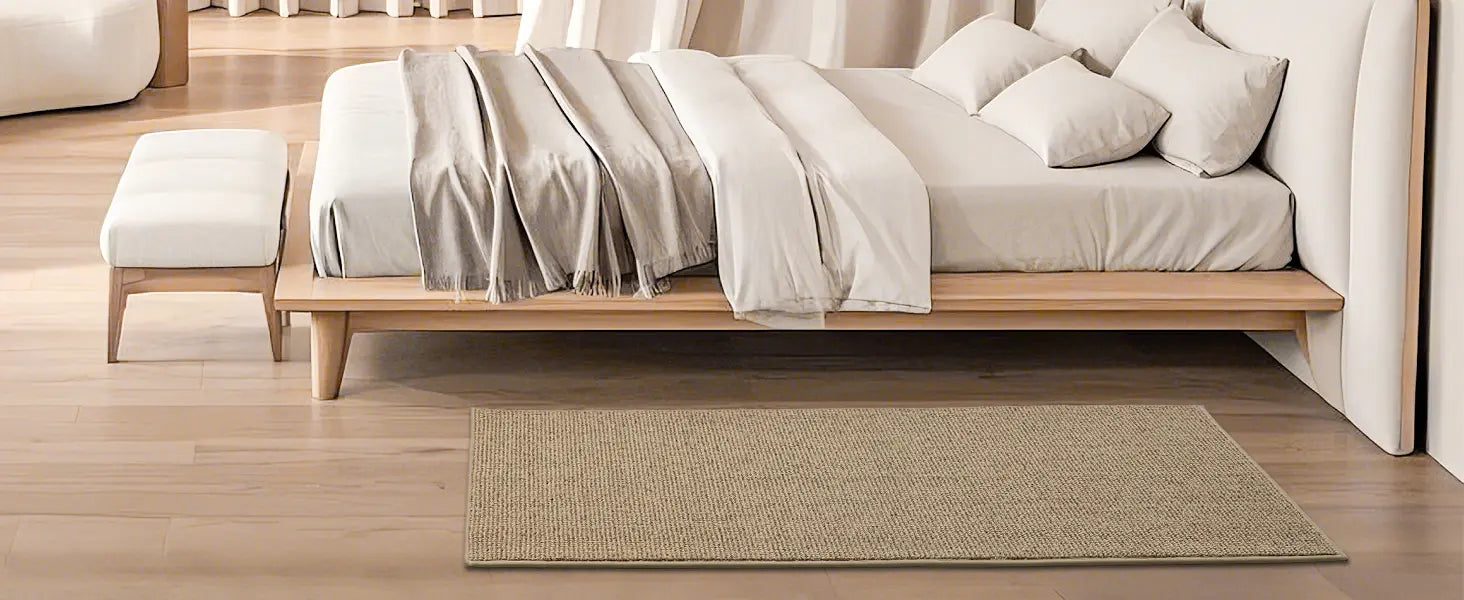 Plain Washable Absorbent Kitchen Mats Suitable for Bedroom