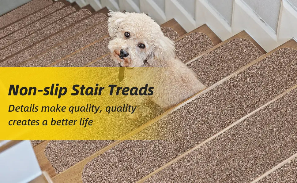 Product Description Banner of Plain Non-Slip Stair Treads