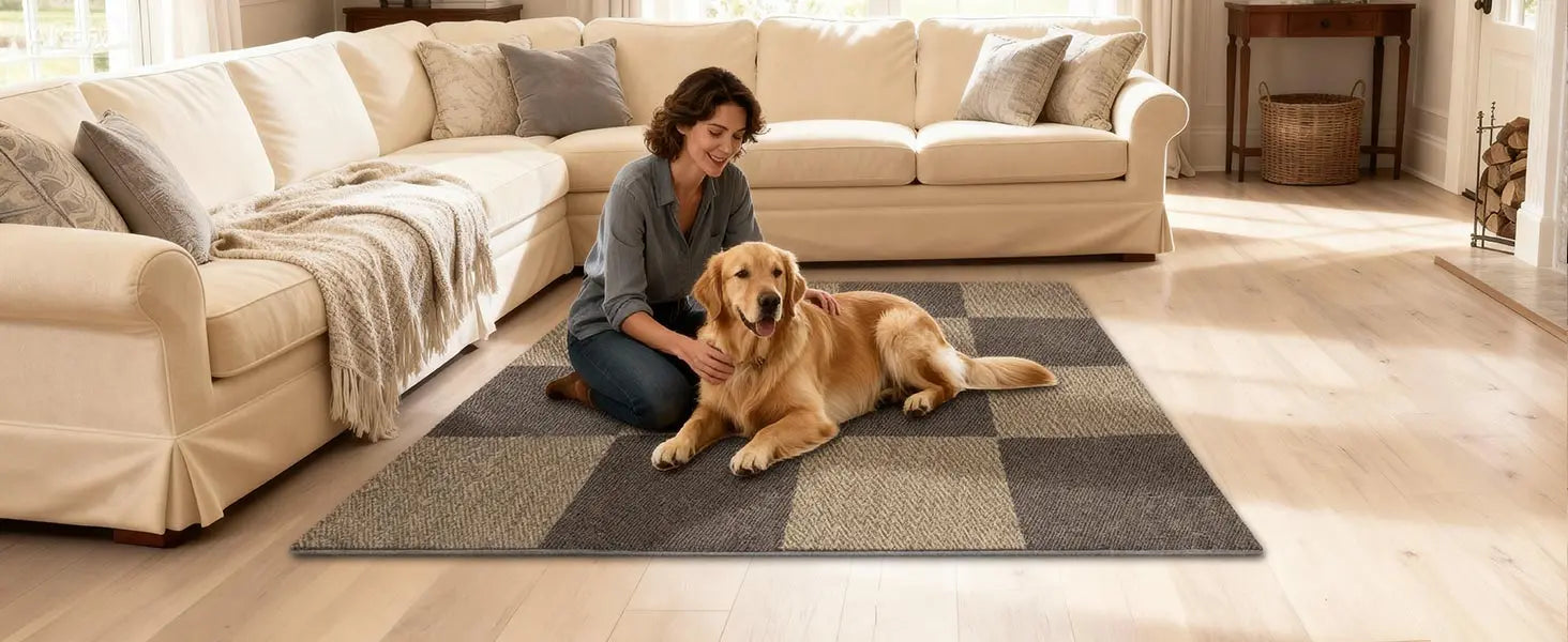 Scater Mats in Living Room