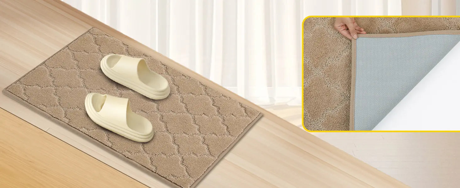 Trellis Dirt Trapper Door Mats with Anti-Slip Backing