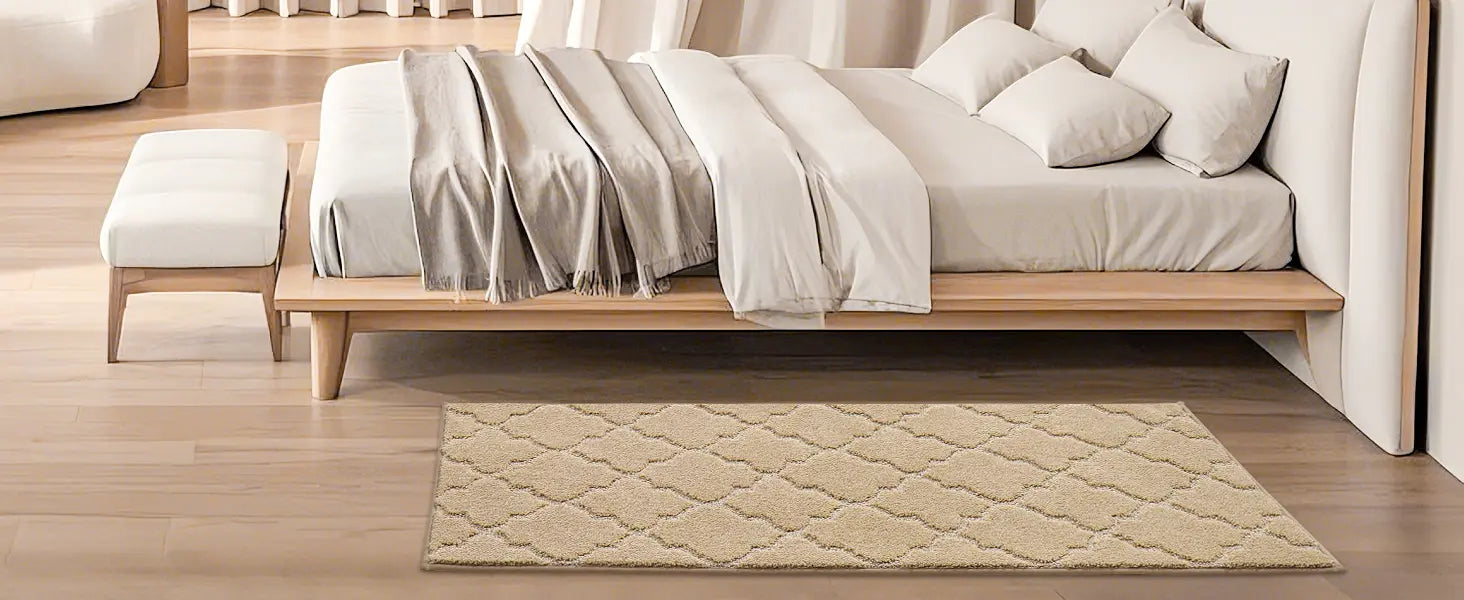 Trellis Washable Absorbent Kitchen Mats for Bedroom