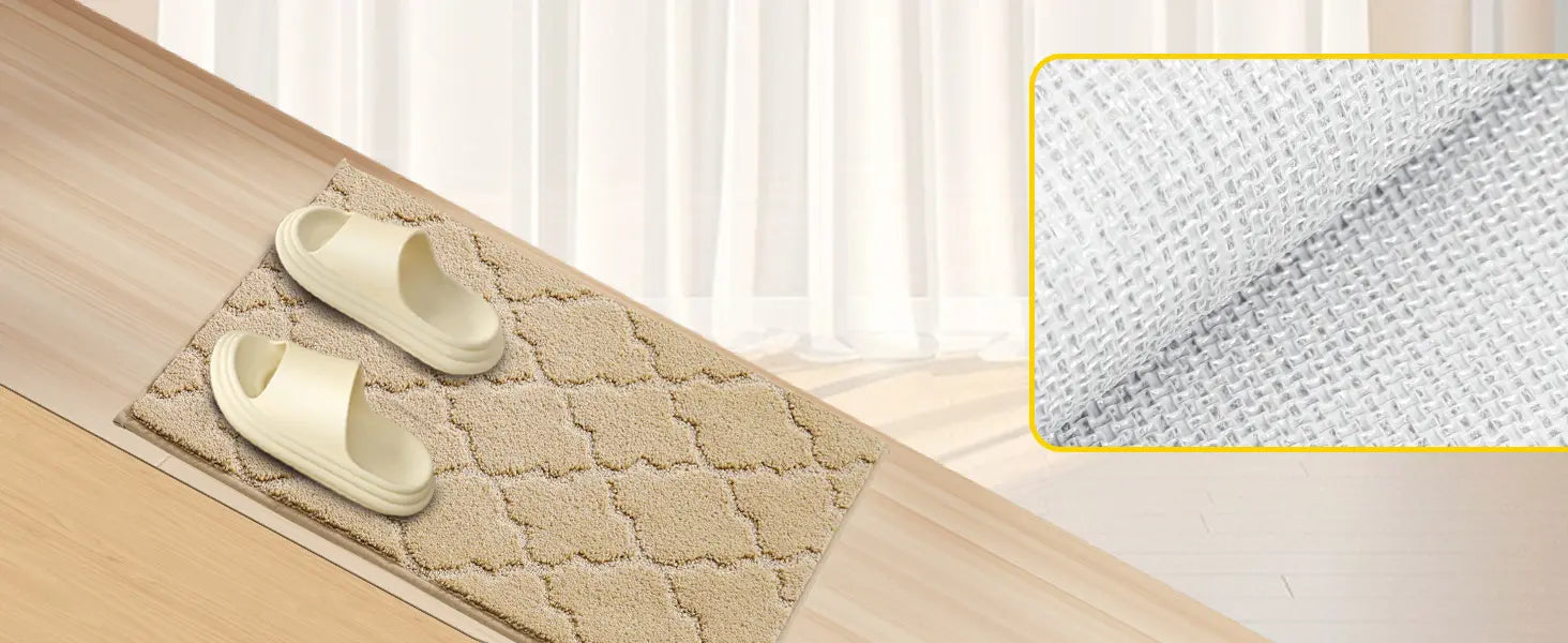 Trellis Washable Absorbent Kitchen Mats which Anti-Slip